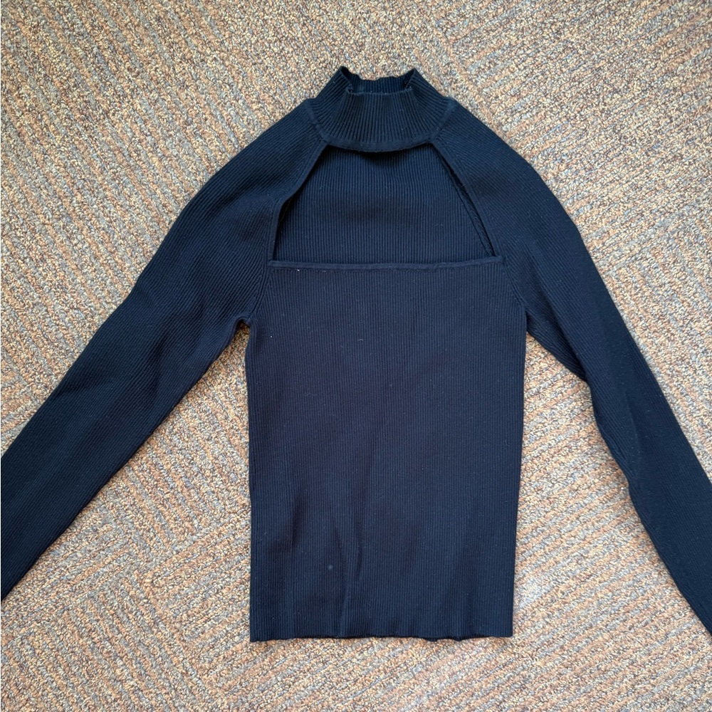 ASTR black key whole long sleeve